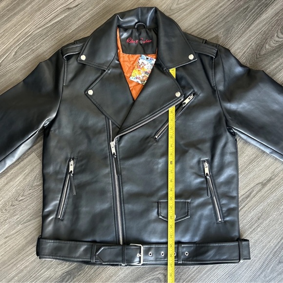 NWT Robert Graham Vegan Leather Jacket - Size Small - Picture 9 of 10